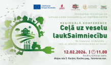 12.februārī Kocēnos notiks reģionālā konference par Latvijas lauksaimniecības nākotni un ilgtspēju